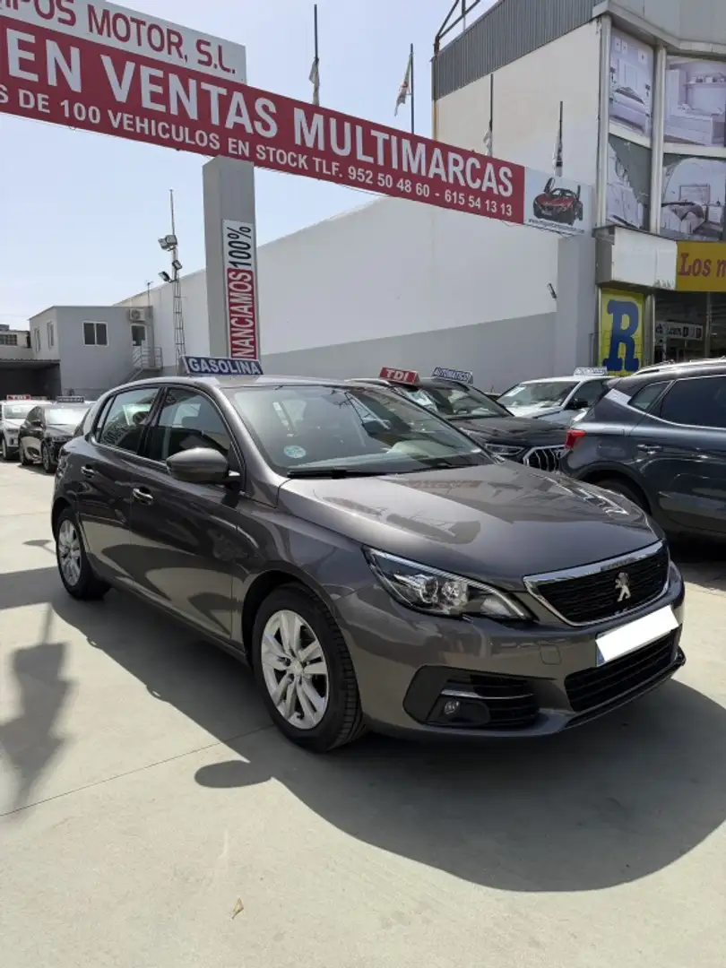 Peugeot 308 1.2 PureTech S&S Active Pack 110 Gris - 1
