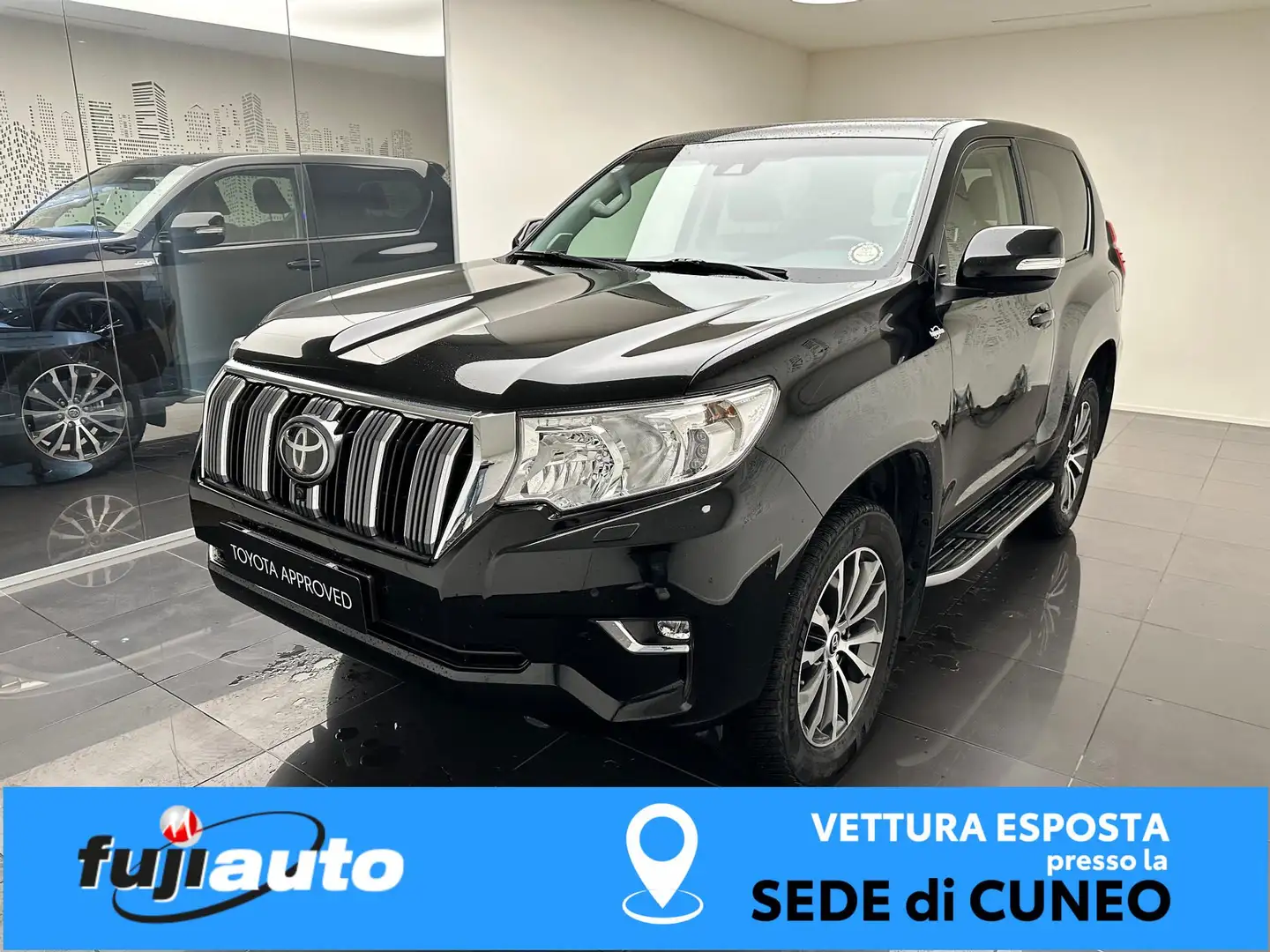 Toyota Land Cruiser Land Cruiser 3p 2.8 d-4d Lounge+ auto my19 Nero - 1