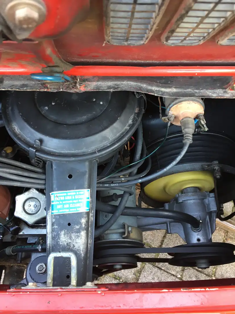 Fiat 850 francis lombardi Rosso - 2