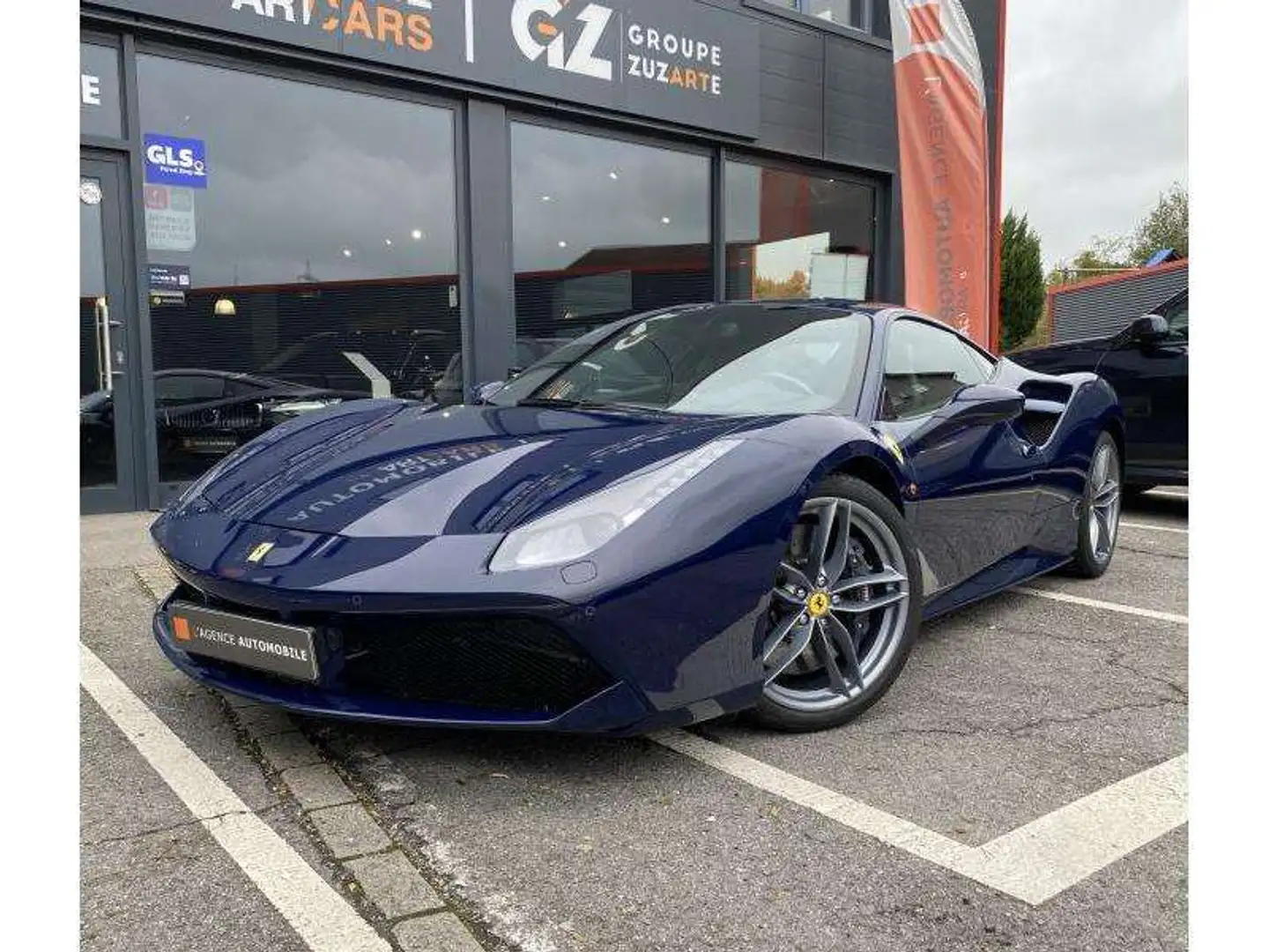 Ferrari 488 GTB Blauw - 2