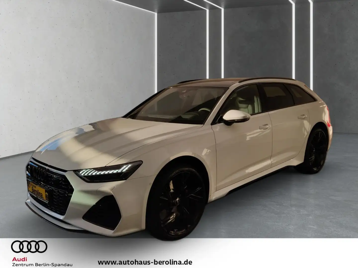 Audi RS6 RS6 Avant performance *HD-MATRIX*StdHz*PANO*B&O* Weiß - 2