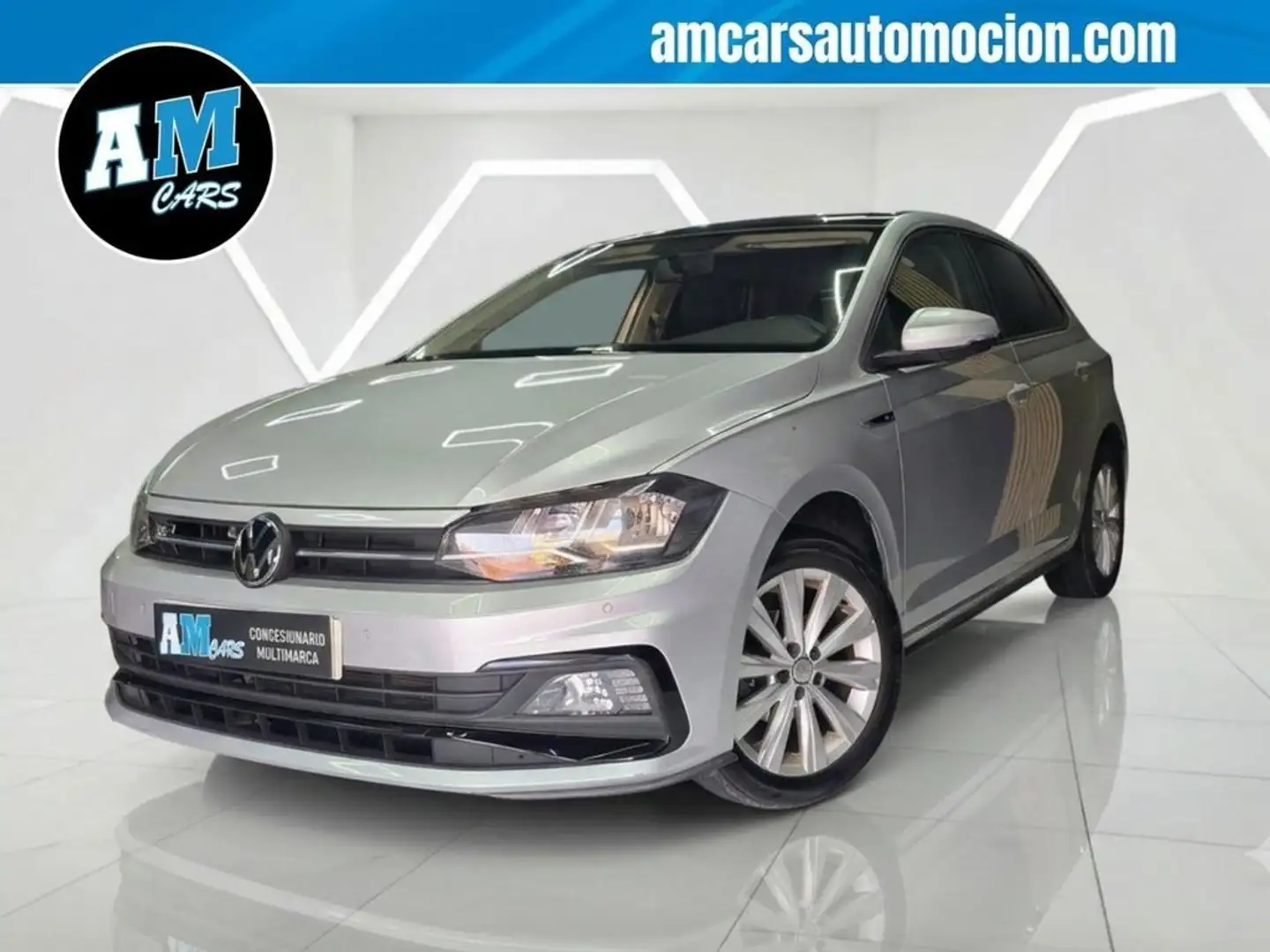 Volkswagen Polo 1.0 TSI R-Line 81kW Gris - 1