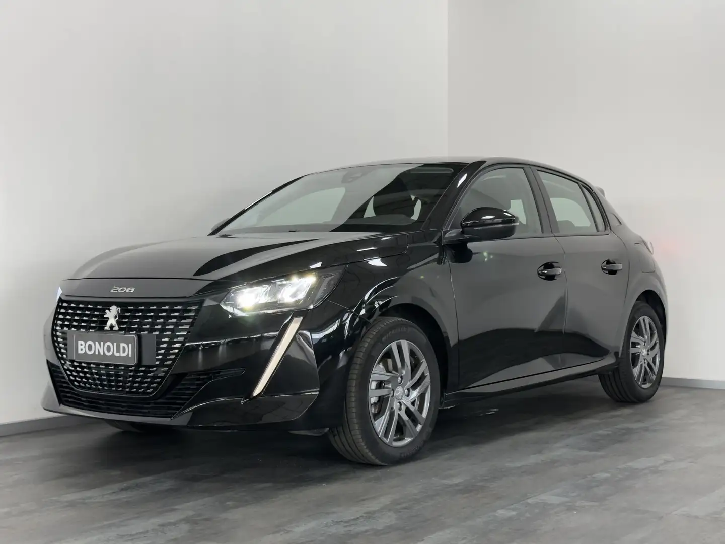 Peugeot 208 PureTech 100 Stop&Start EAT8 5 porte Active Pack Nero - 1