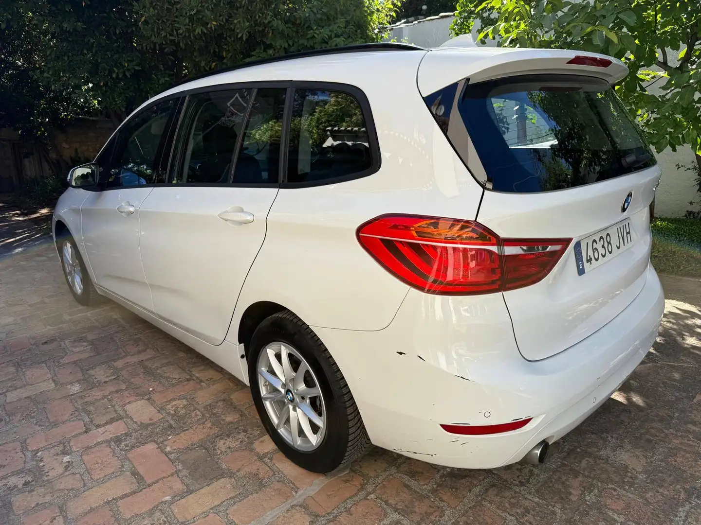 BMW 218 218dA Gran Tourer Blanco - 2
