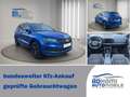 Skoda Karoq Sportline 4x4/PANO/LED/CAM/ALCANTARA/ACC! Bleu - thumbnail 2