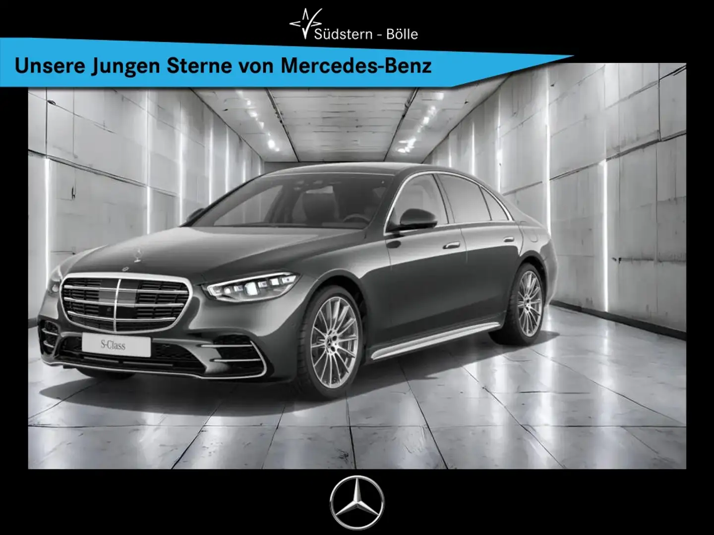 Mercedes-Benz S 580 e 4M AMG+PANO+BURM.+HUD+HAL+DIG.L.+DISTR.+ Grigio - 1