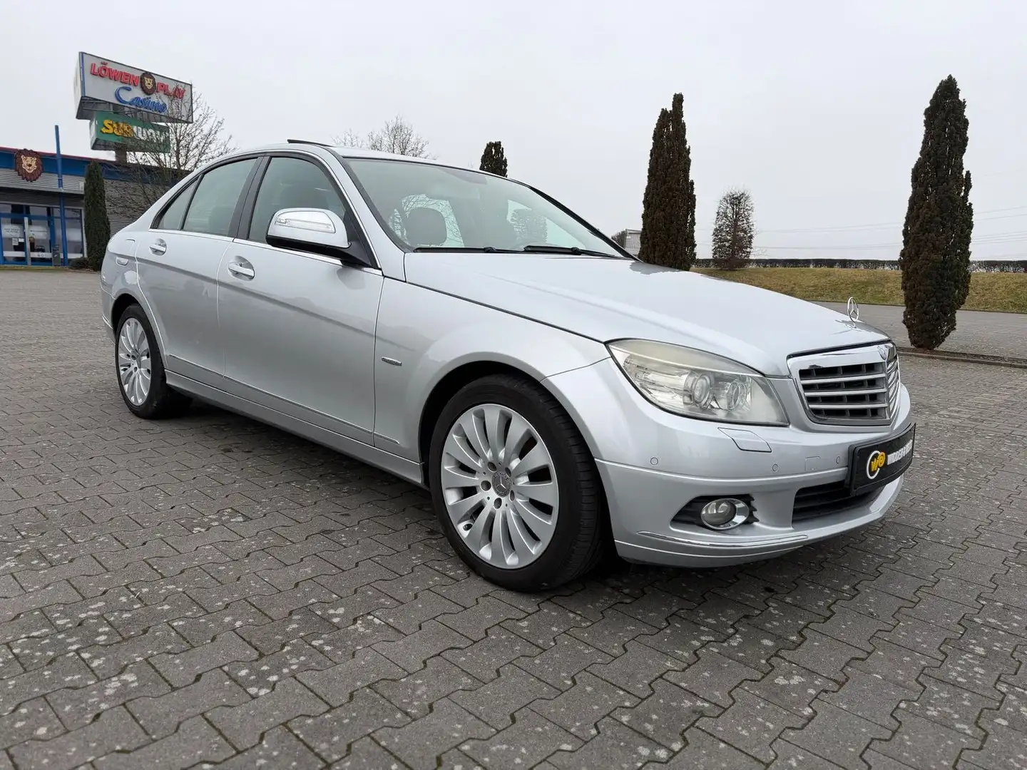 Mercedes-Benz C 320 CDI 4Matic AUTOMATIK/S-DACH/H&K/KEYLES/S-HEFT Silber - 2