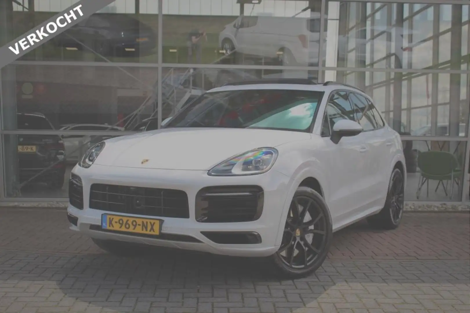 Porsche Cayenne 3.0 E-Hybrid | Sport Chrono | Pano | HUD | Origine Wit - 1
