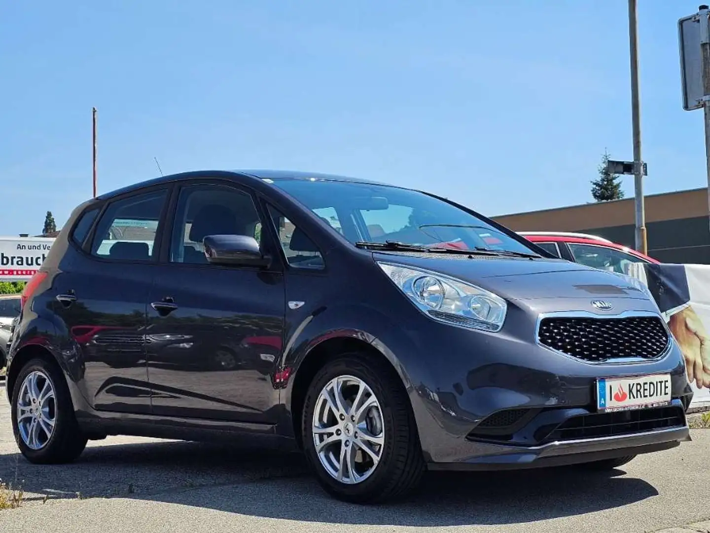 Kia Venga 1,4 CRDi 20 Jahre Edition Titan 1-Hand Pickerl+... Grau - 1