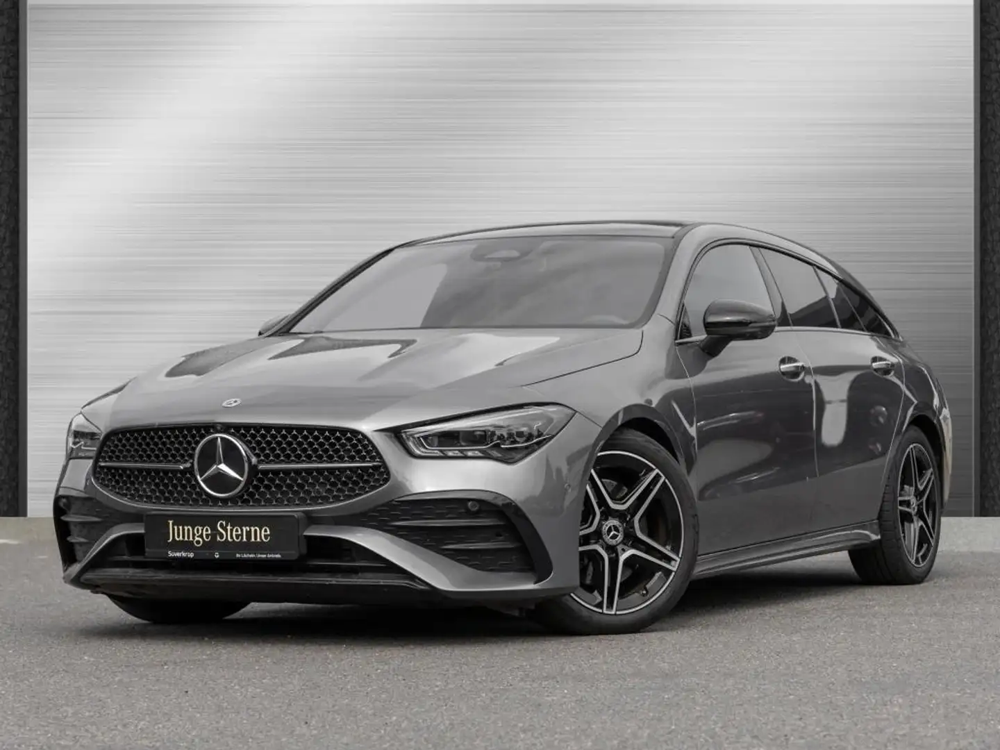Mercedes-Benz CLA 200 d SB , BURM AMG NIGHT SPUR PANO 360 PDC Grau - 2