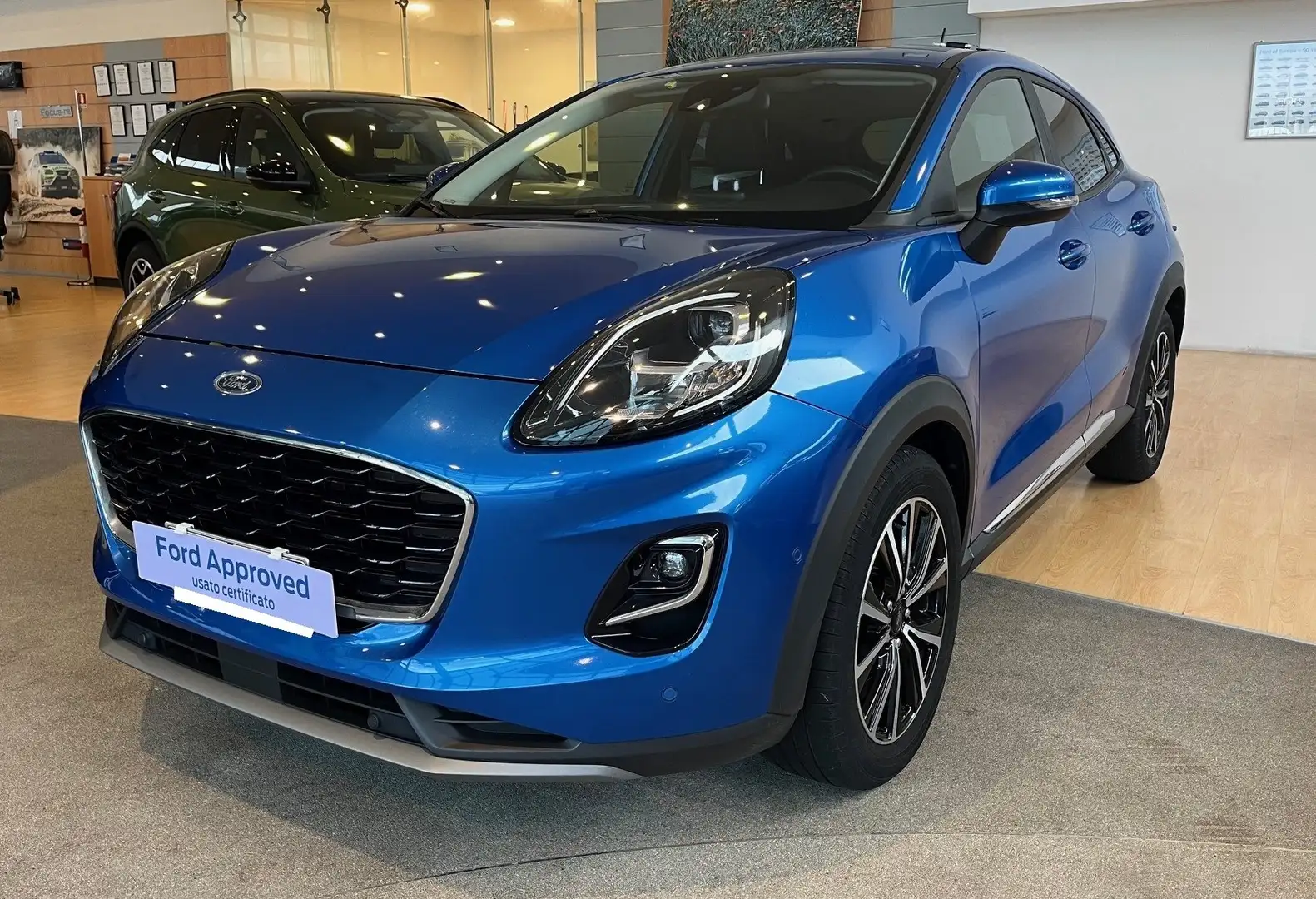 Ford Puma Titanium 1.0 Ecoboost 125 cv -Ok Neopatentati Blu/Azzurro - 2