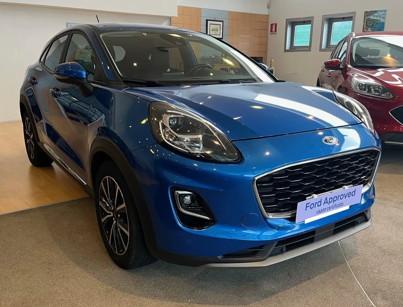 Ford Puma Titanium 1.0 Ecoboost 125 cv -Ok Neopatentati Blu/Azzurro - 1
