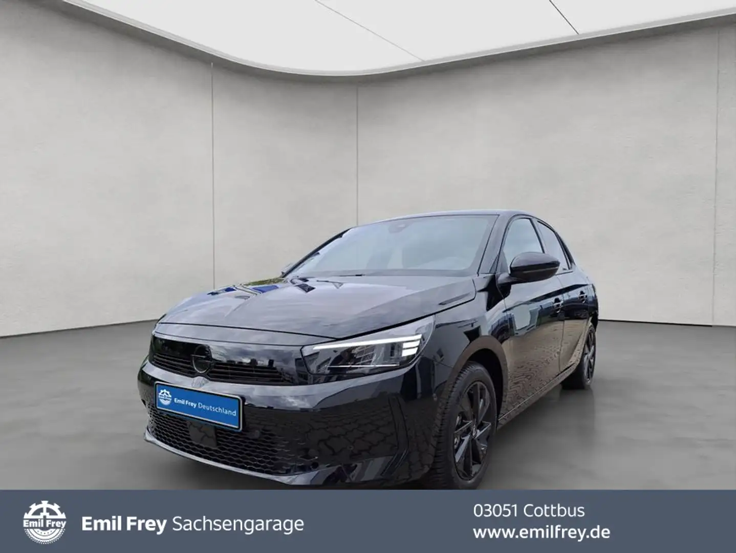 Opel Corsa 1.2 Direct Injection Turbo GS NAVI * LED Noir - 1