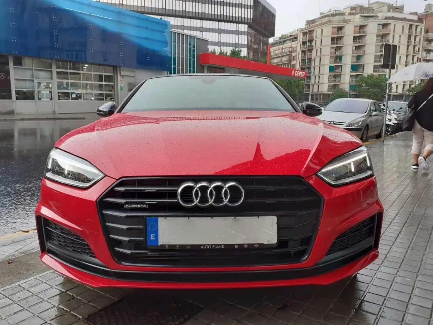 Audi A5 Coupé 2.0 TFSI S Line quattro S-T 185kW Rojo - 2