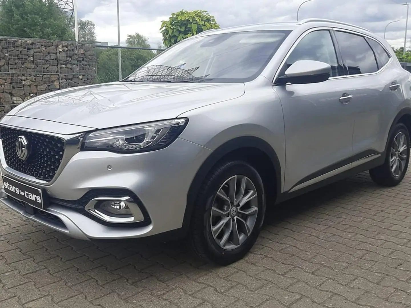 MG HS 1.5 TGI 163 AUTOMAAT Comfort /Leder/GPS/PDC/Cruise Argent - 1