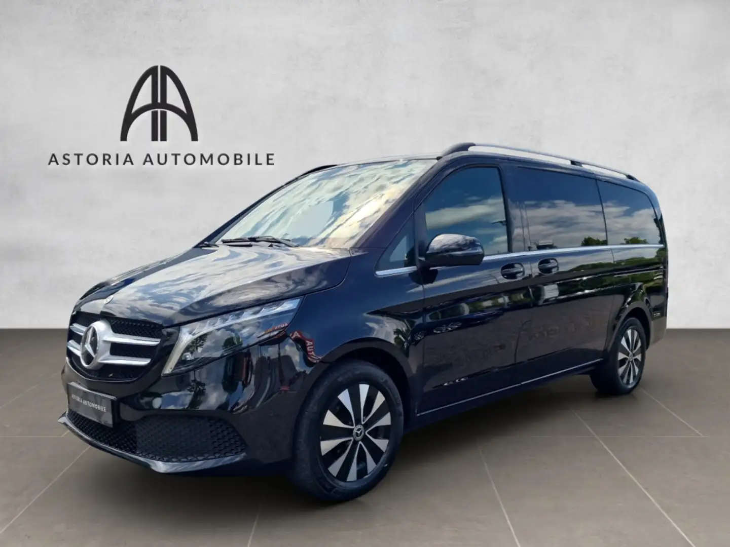 Mercedes-Benz V 250 d Avantgarde 8-Sitz.MBUX RFK AHK ILS LED Schwarz - 1