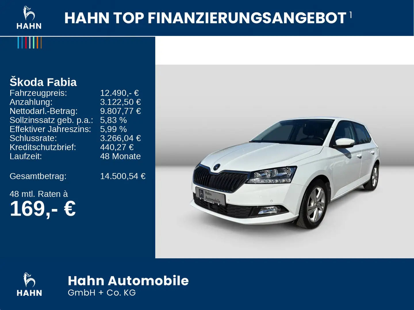 Skoda Fabia 1.0TSI Style Climatr PDC Sitzhzg  APP DAB Weiß - 2