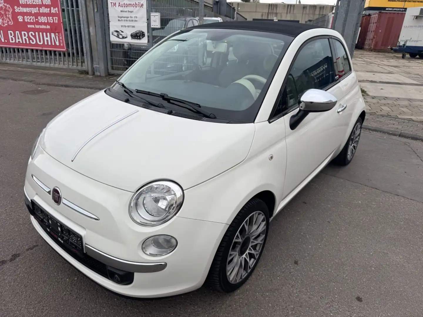 Fiat 500C . Blanc - 2