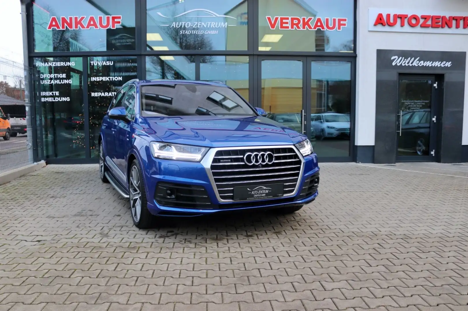 Audi Q7 3.0 TDI quattro HuD Pano BOSE AHK Sthzg. Albastru - 1