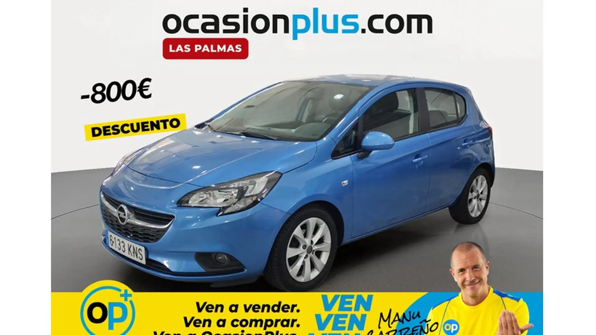 Opel Corsa 1.4 Selective 90 Azul - 1