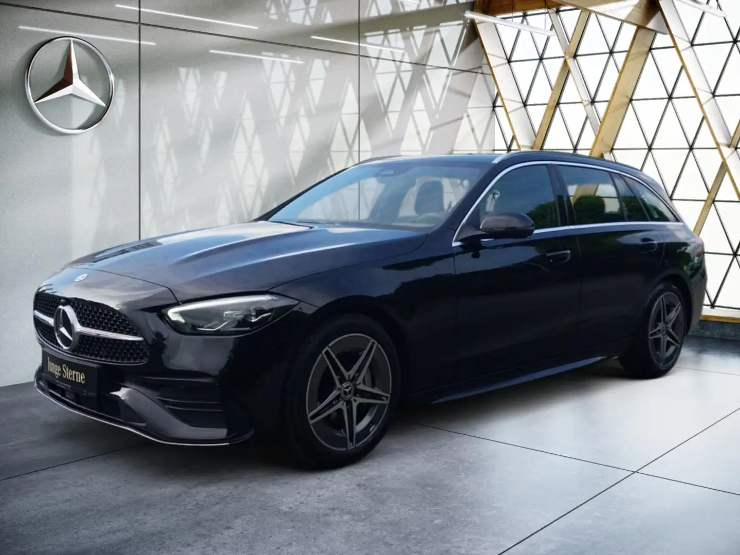 Mercedes-Benz C 180 T AMG AHK*LenkradHz*Memory*Kamera*EasyPack Schwarz - 2