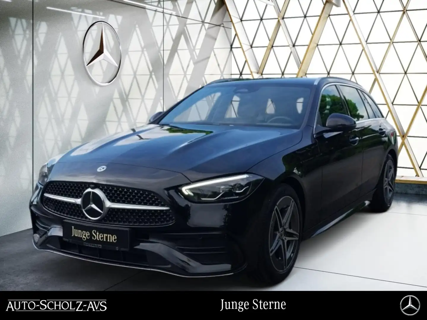 Mercedes-Benz C 180 T AMG AHK*LenkradHz*Memory*Kamera*EasyPack Schwarz - 1