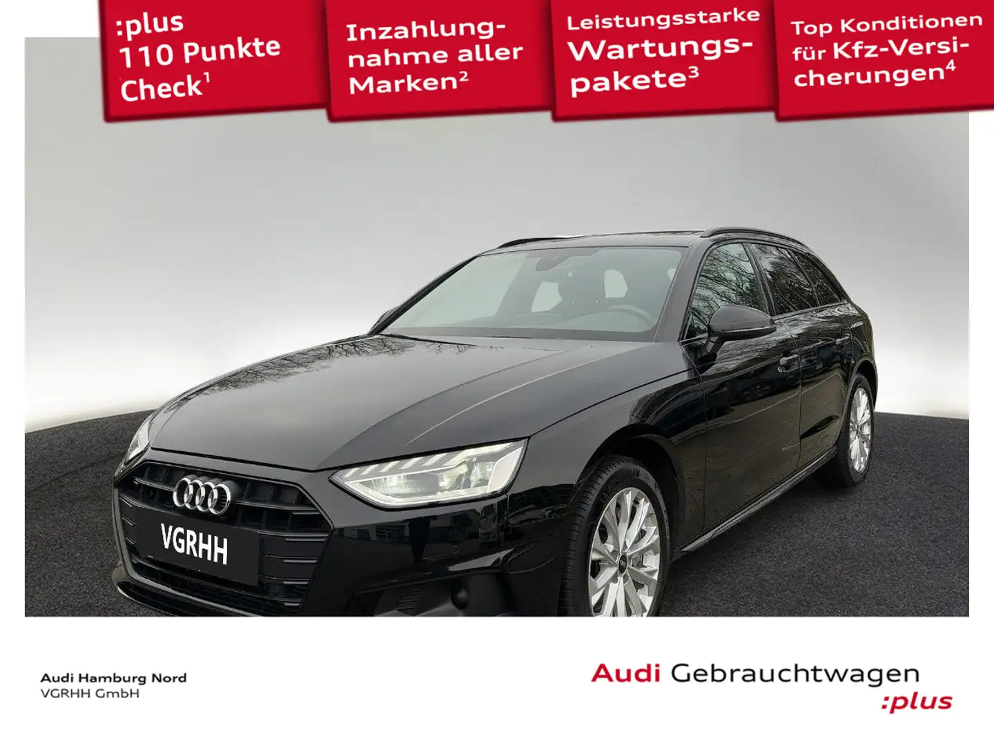 Audi A4 40 TFSI S tronic Navi ACC CarPlay Pano Schwarz - 1