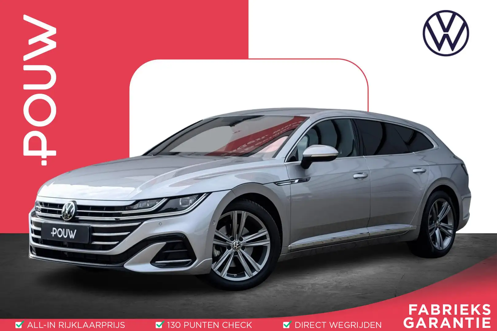 Volkswagen Arteon Shooting Brake 2.0 TSI 190pk DSG R-Line Business+ Grijs - 1