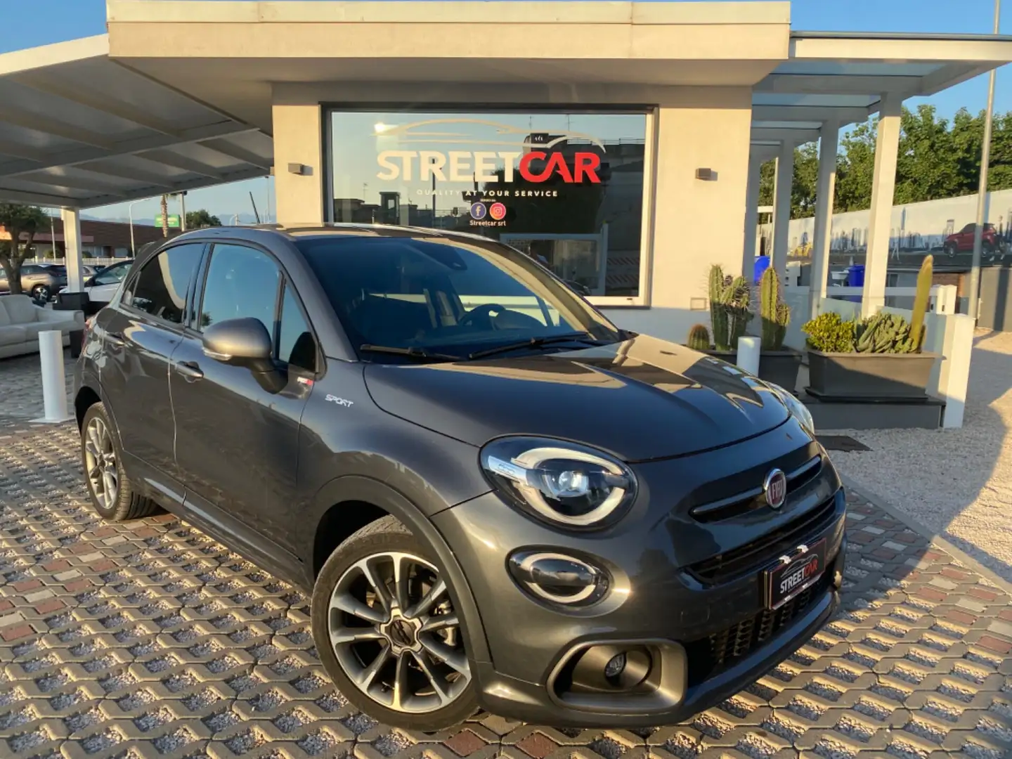 Fiat 500X 1.3 MultiJet 95 CV Sport Gris - 1