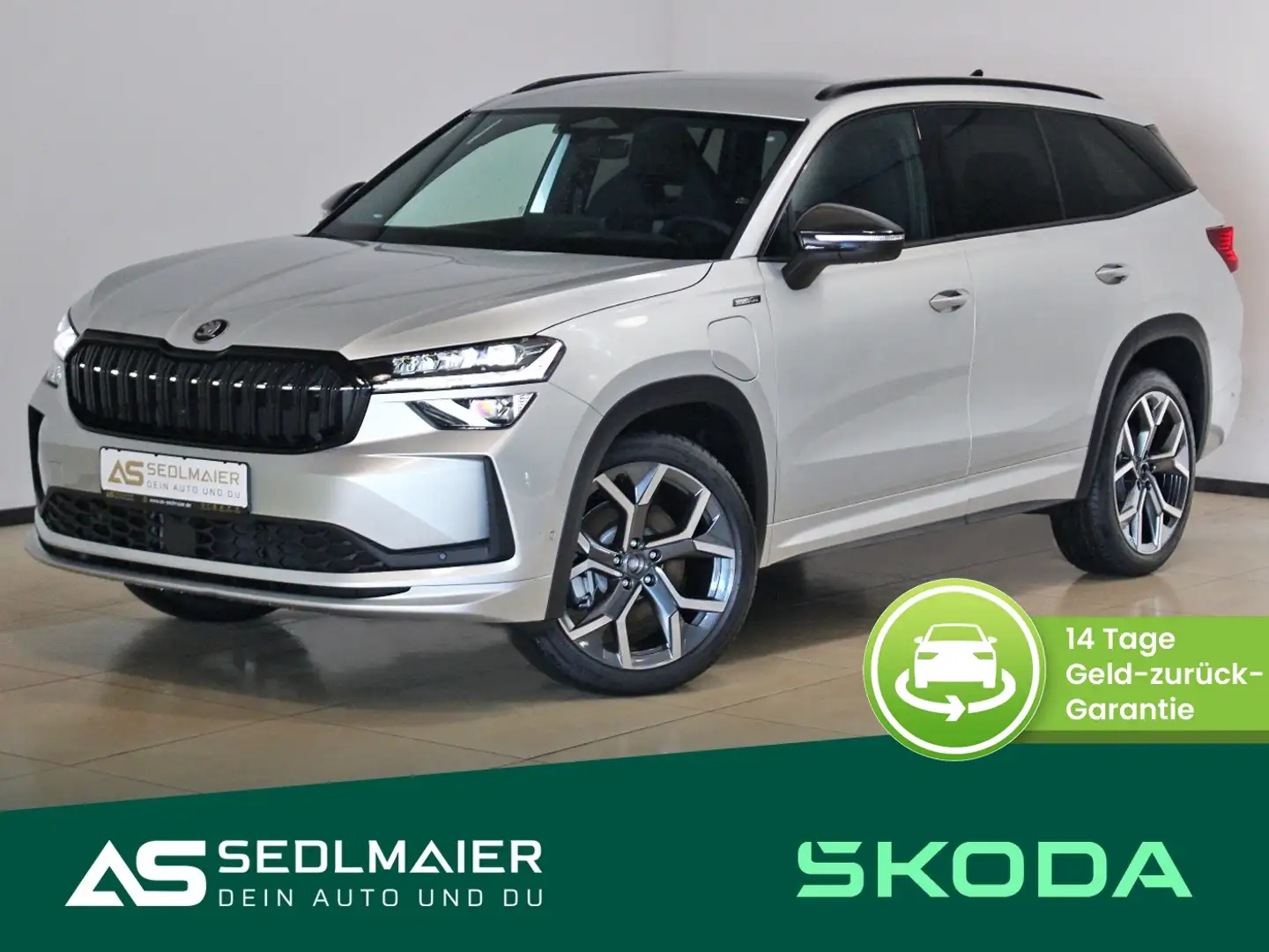 Skoda Kodiaq 1.5 TSI iV Sportline 360°|HuD|CANTON|AHK Argent - 1
