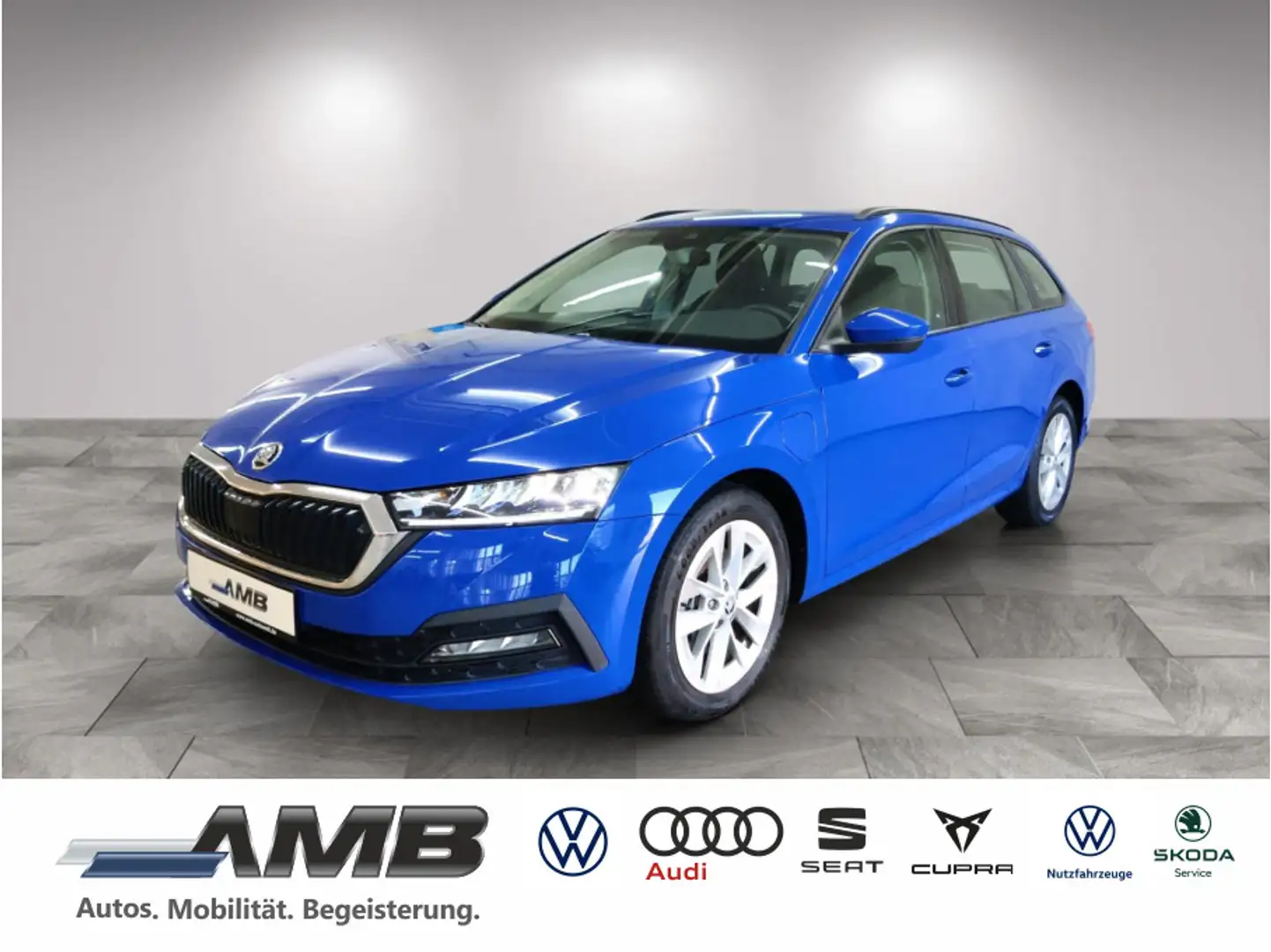 Skoda Octavia Combi Ambition 1.4 TSI iV Standhzg/Sitzh Blau - 1
