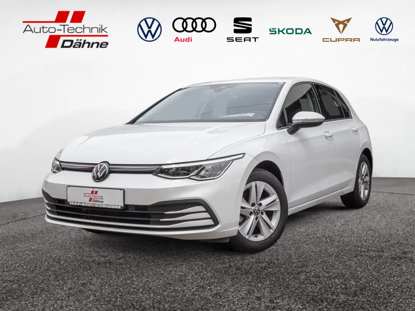 Volkswagen Golf VIII 1.5 TSI Life SHZ H/K NAVI ACC LED Blanco - 1