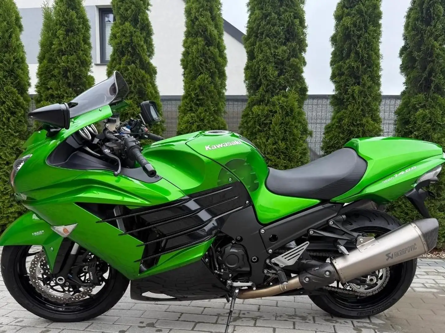 Kawasaki ZZR 1400 Vert - 1