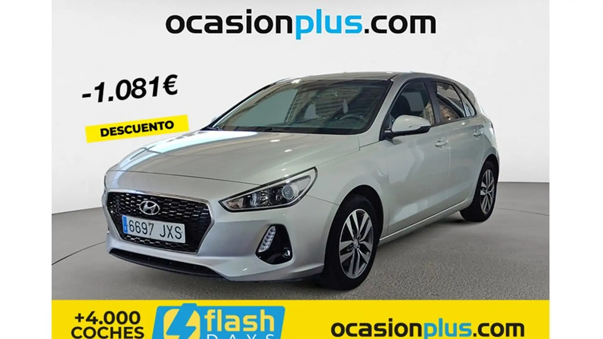 Hyundai i30 1.0 TGDI Klass LE 120 Plateado - 1
