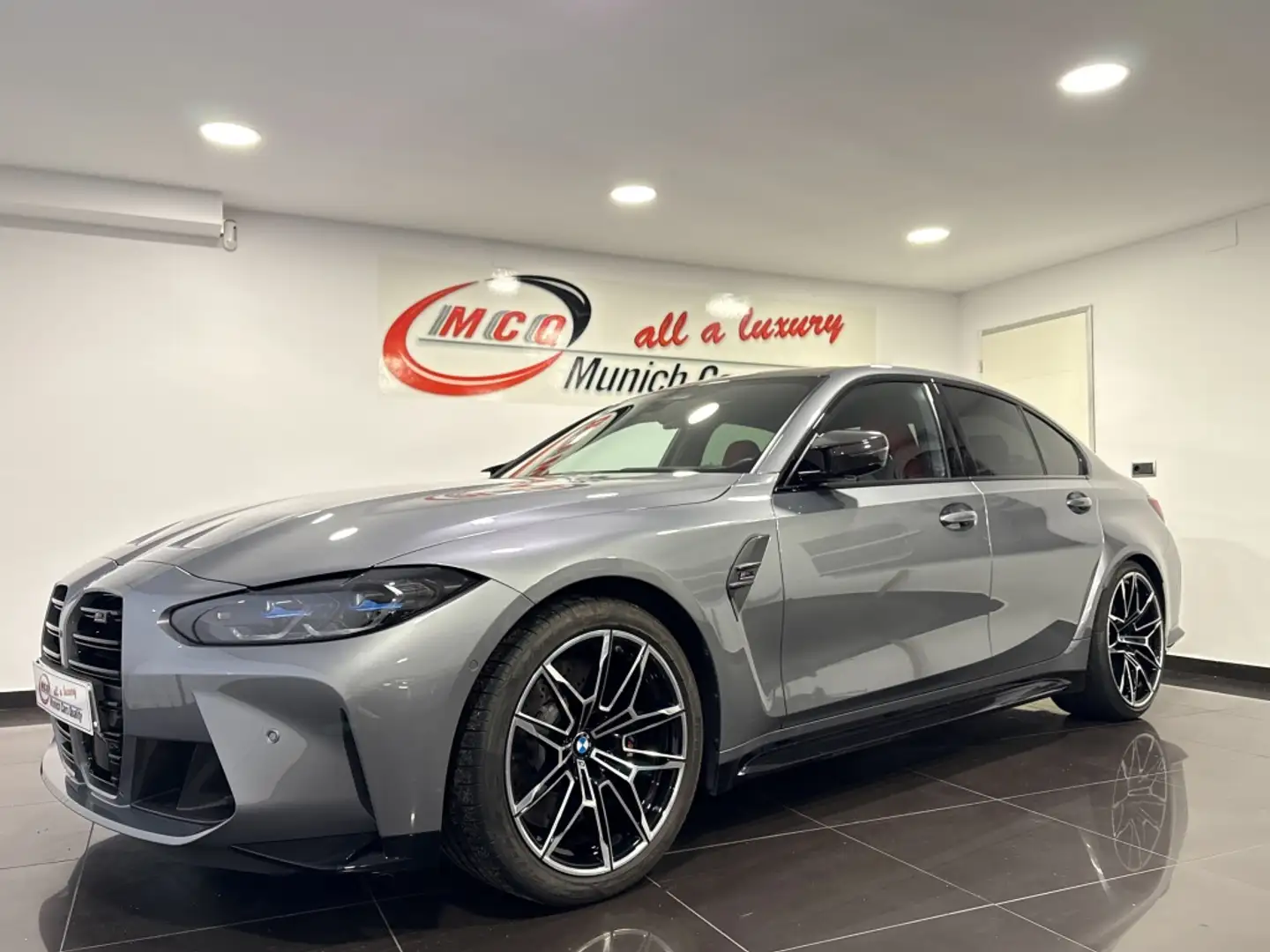 BMW M3 Competition Gris - 2