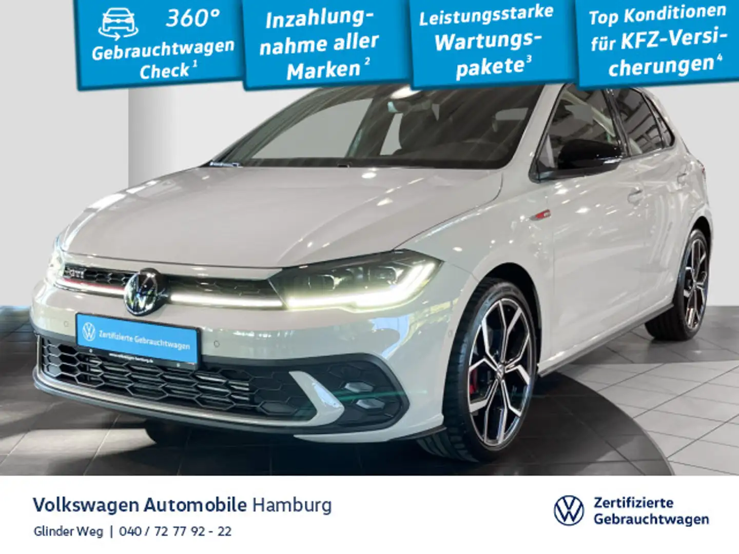 Volkswagen Polo 2.0TSI DSG Panoramadach AppConnect ParkAssi Grau - 1