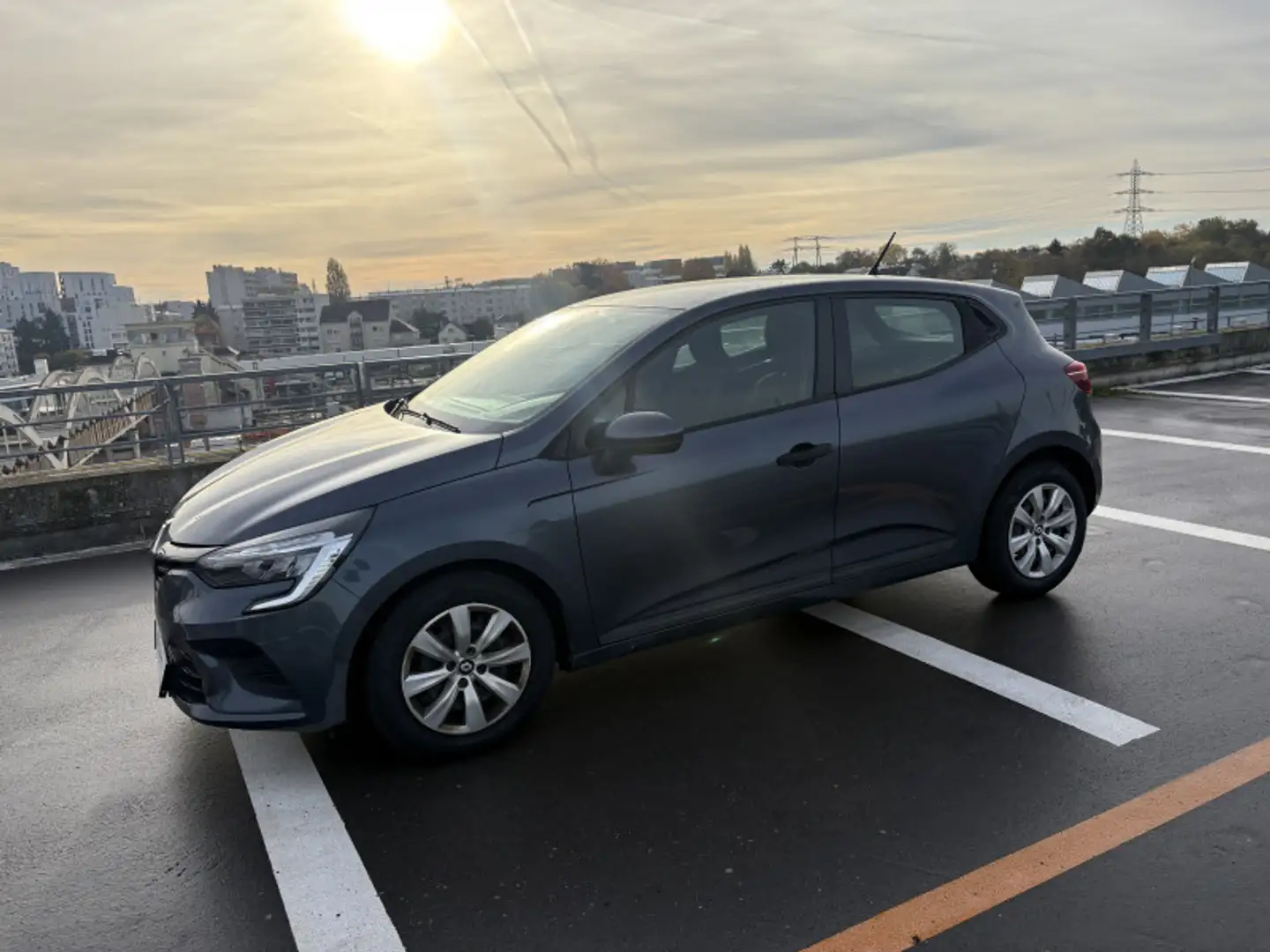 Renault Clio 1.0 SCE 65CH AIR NAV - 21 Gris - 1