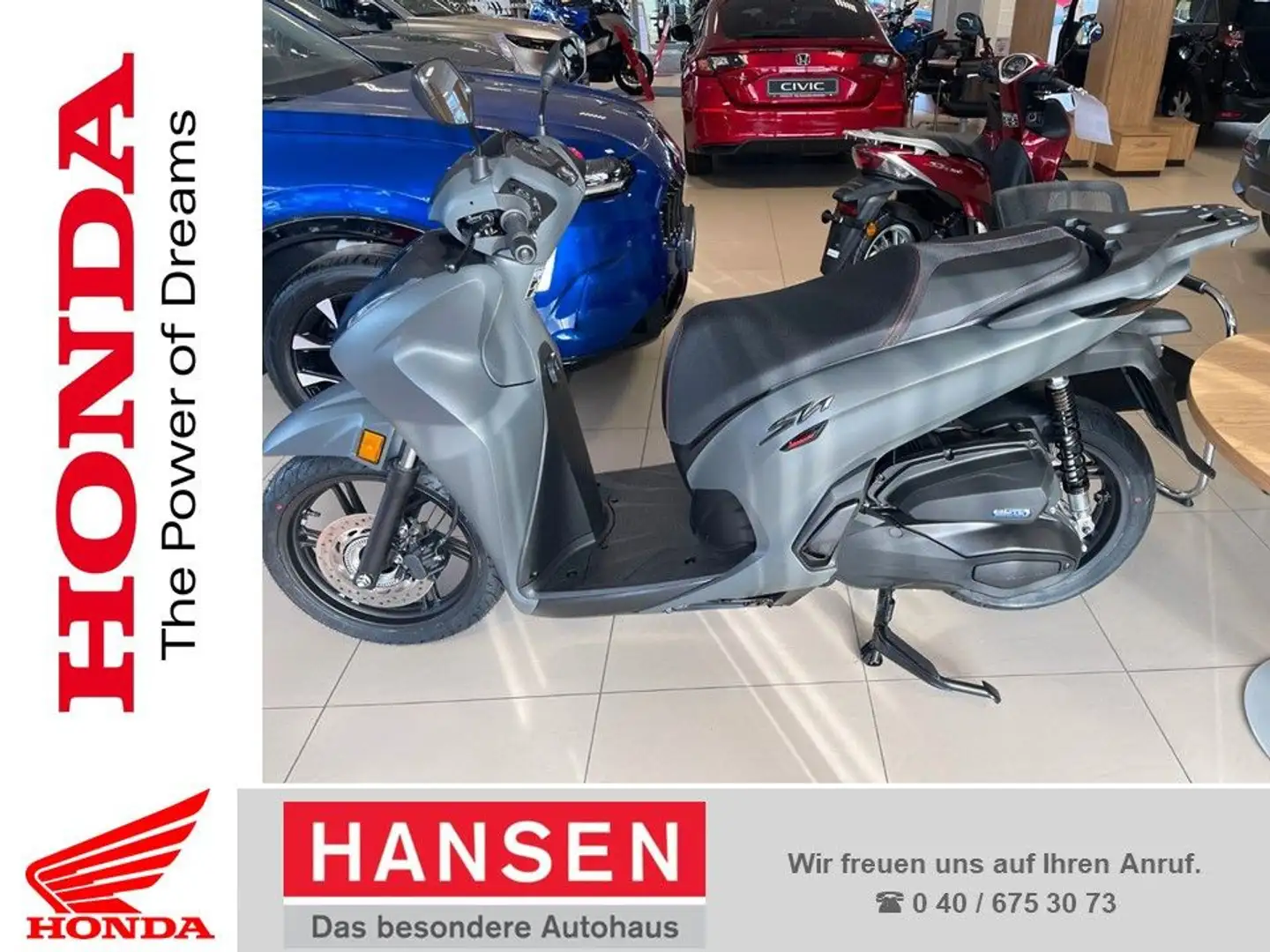 Honda SH 350i Top Case " SONDERAKTION" Czarny - 1