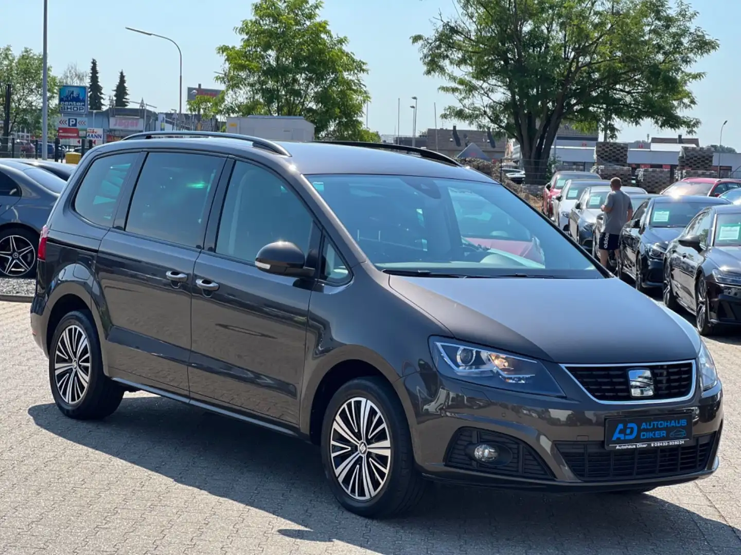 SEAT Alhambra 2.0 TDI DSG Style Brun - 2