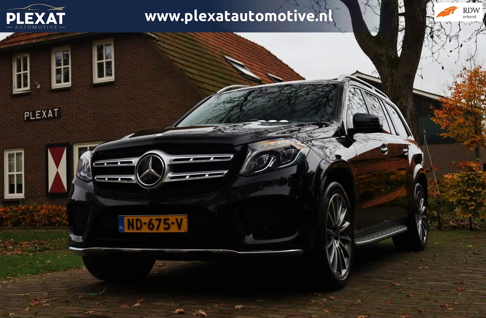 Mercedes-Benz GLS 350 d 4MATIC Aut. | AMG-PAKKET | 7-Persoons | Panorama Negru - 1