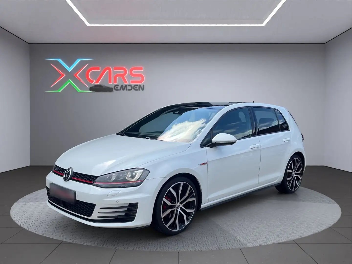 Volkswagen Golf VII Lim. 2.0 GTI BlueMotion Tech/Pano/Autom Blanc - 1