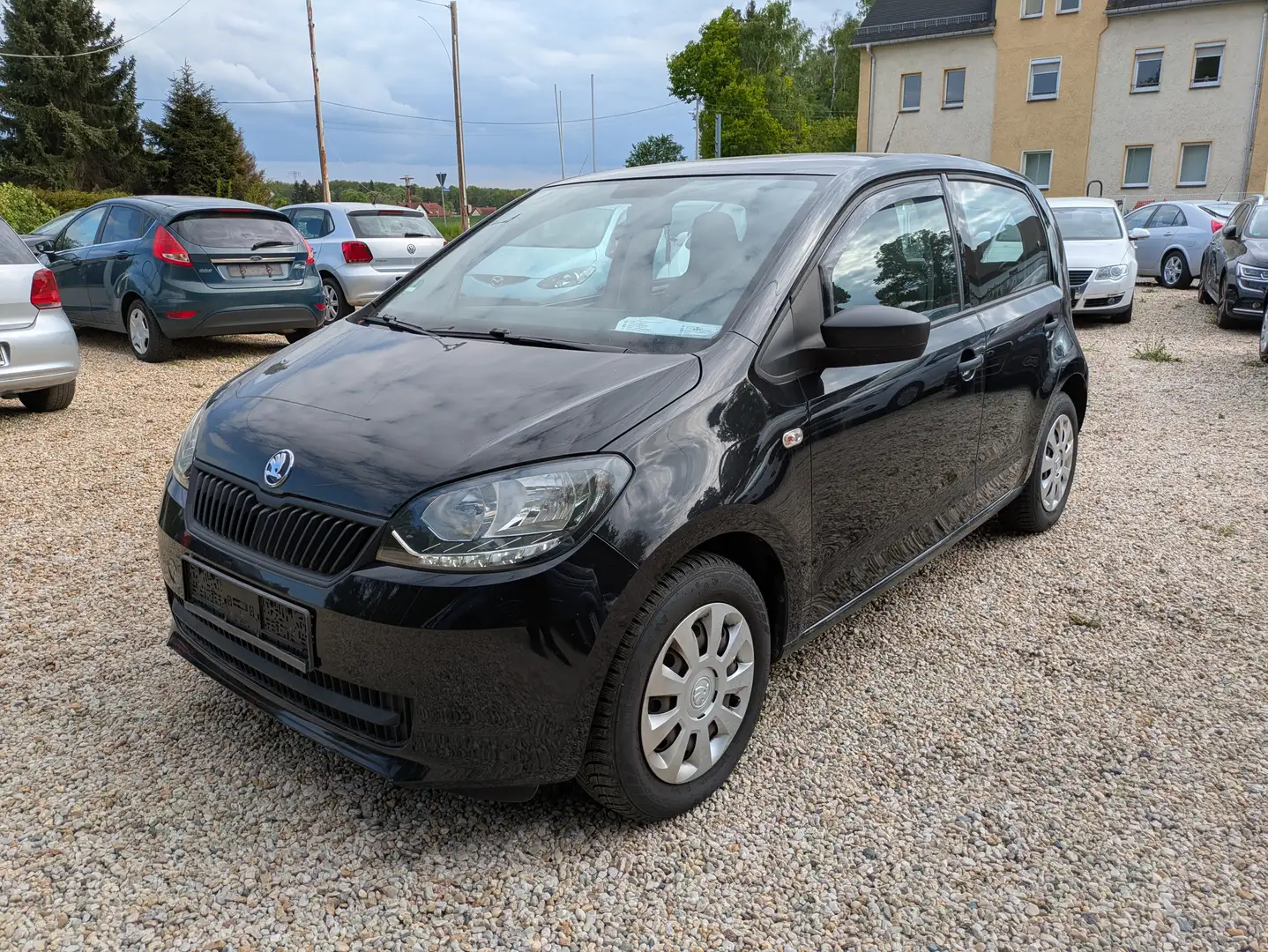 Skoda Citigo 1.0 MPI Green tec Klima Tüv 5/26 Schwarz - 2