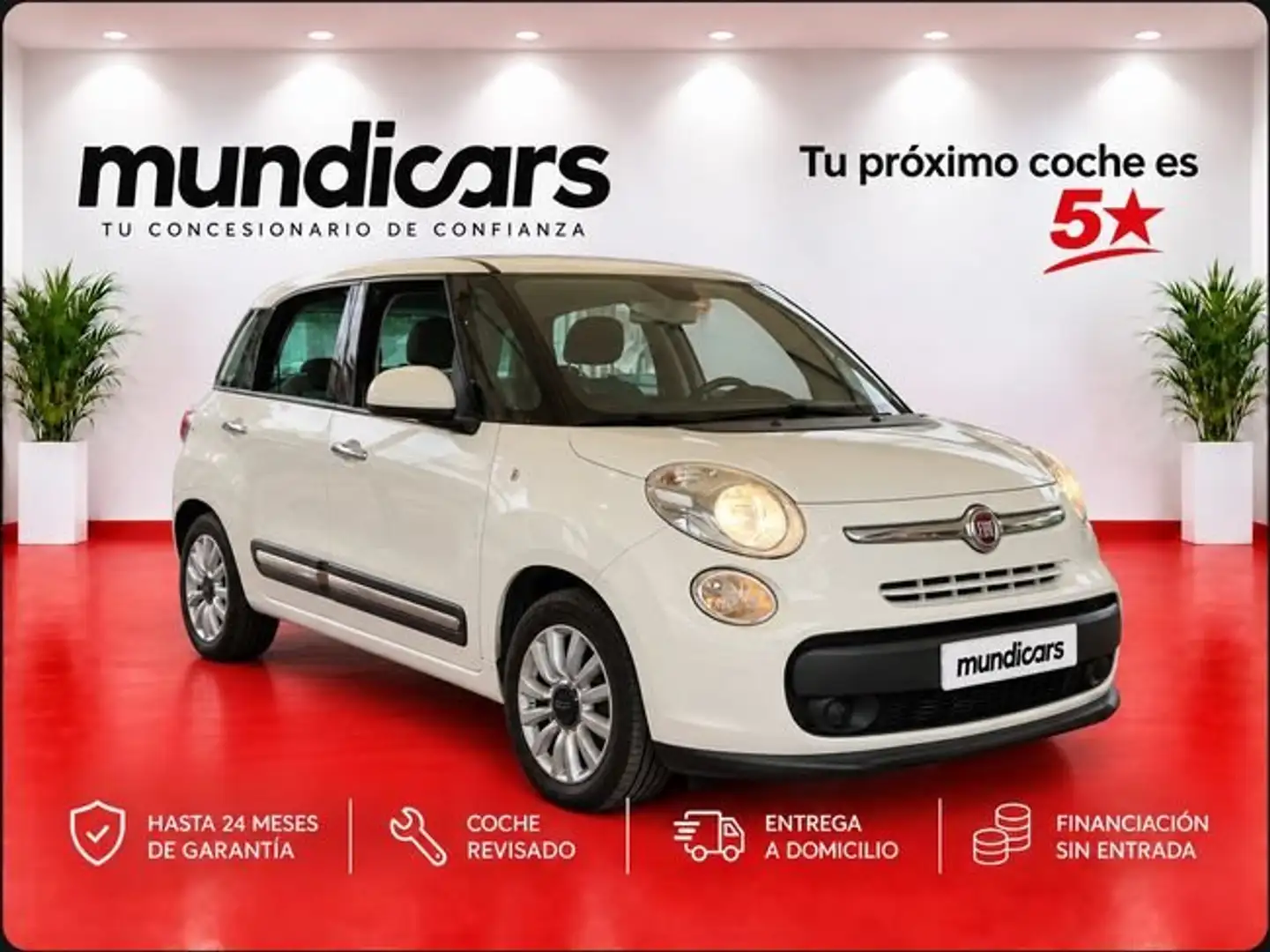 Fiat 500L 1.4 Pop Star Blanco - 1