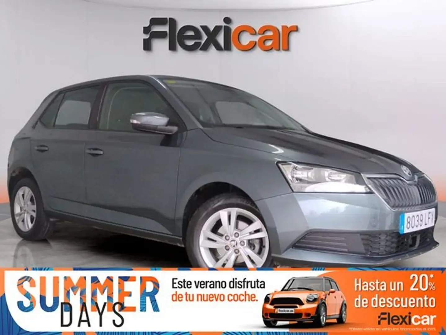 Skoda Fabia 1.0+TSI+70KW+%2895cv%29+Ambition Gris - 1