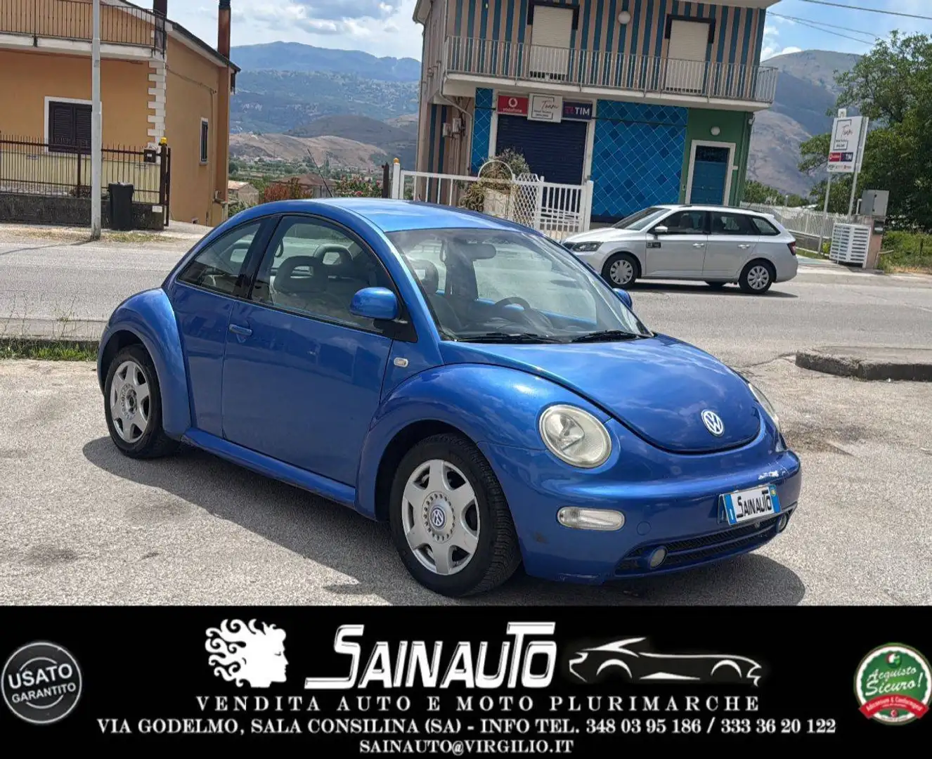 Volkswagen New Beetle New Beetle 1.9 90cv km 200mila GARANZIA Blau - 1