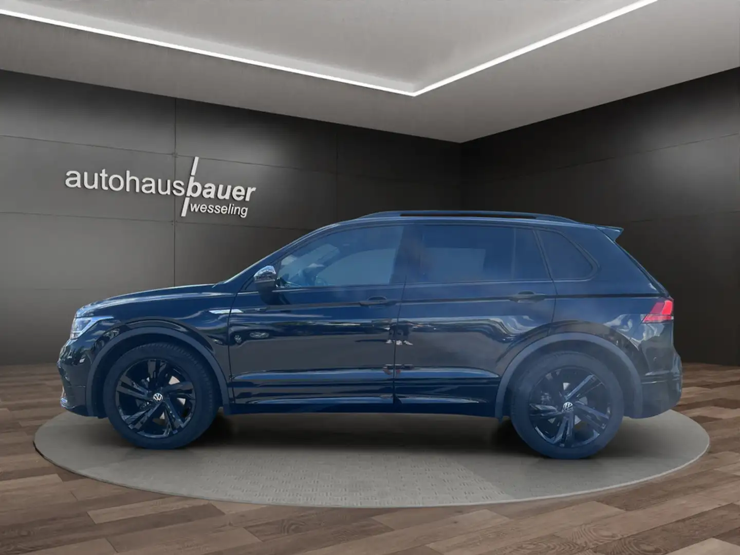 Volkswagen Tiguan 1.5l TSI R-Line *Pano,CargoPake,ACC,APP,NAV,EasyOp Schwarz - 2