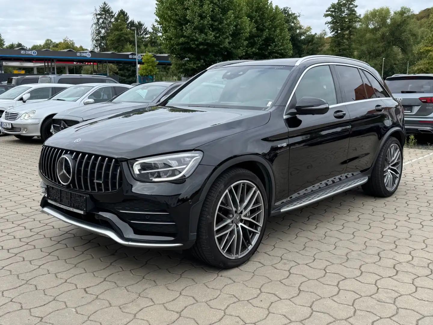 Mercedes-Benz GLC 43 AMG 4Matic/PANO/AHK/VIRTUAL/Burmester/LED Schwarz - 1