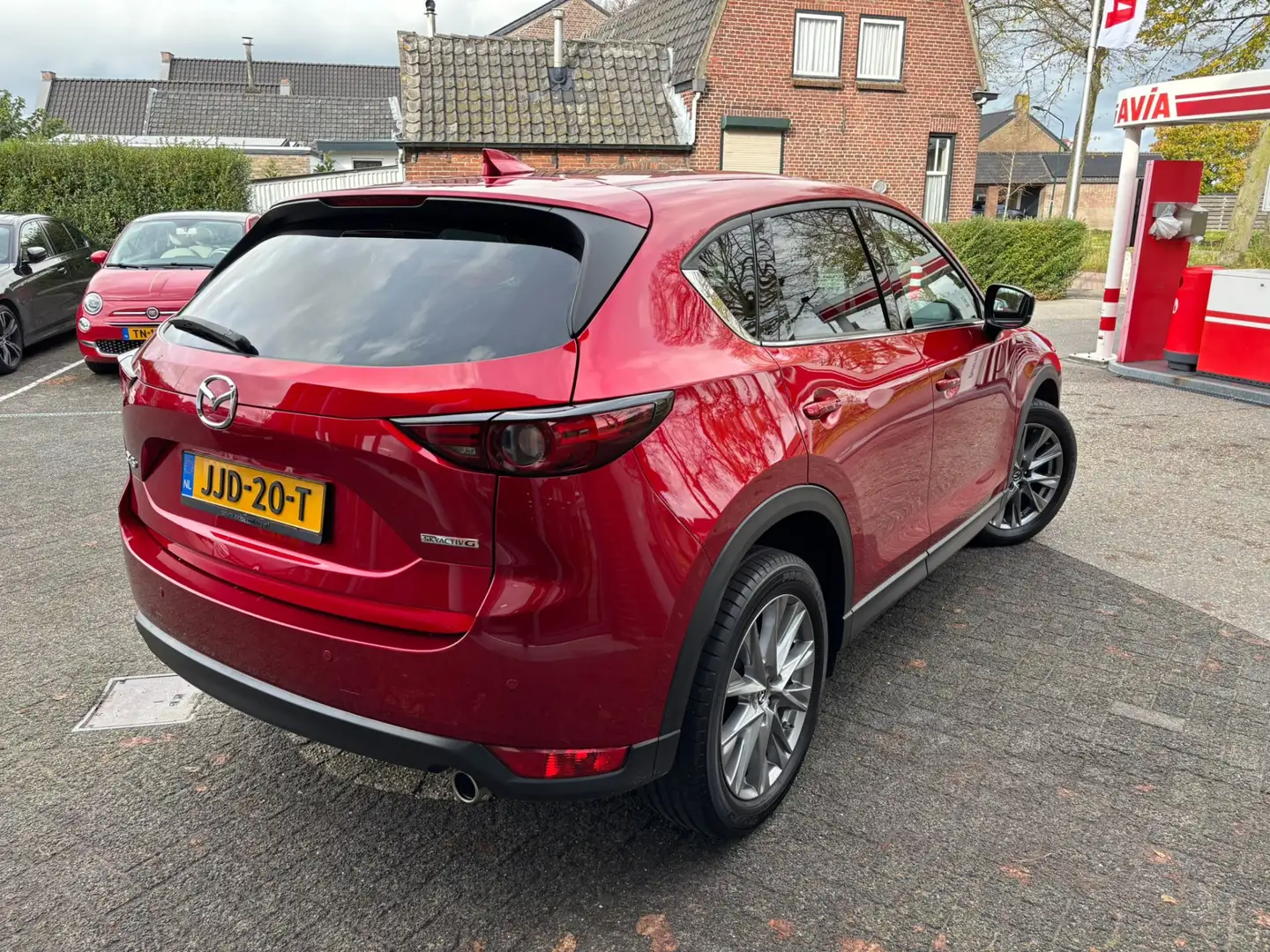 Mazda CX-5 2.5 SkyActiv-G 194 GT-M,Carplay,Leder,1 jaar garan Rood - 2