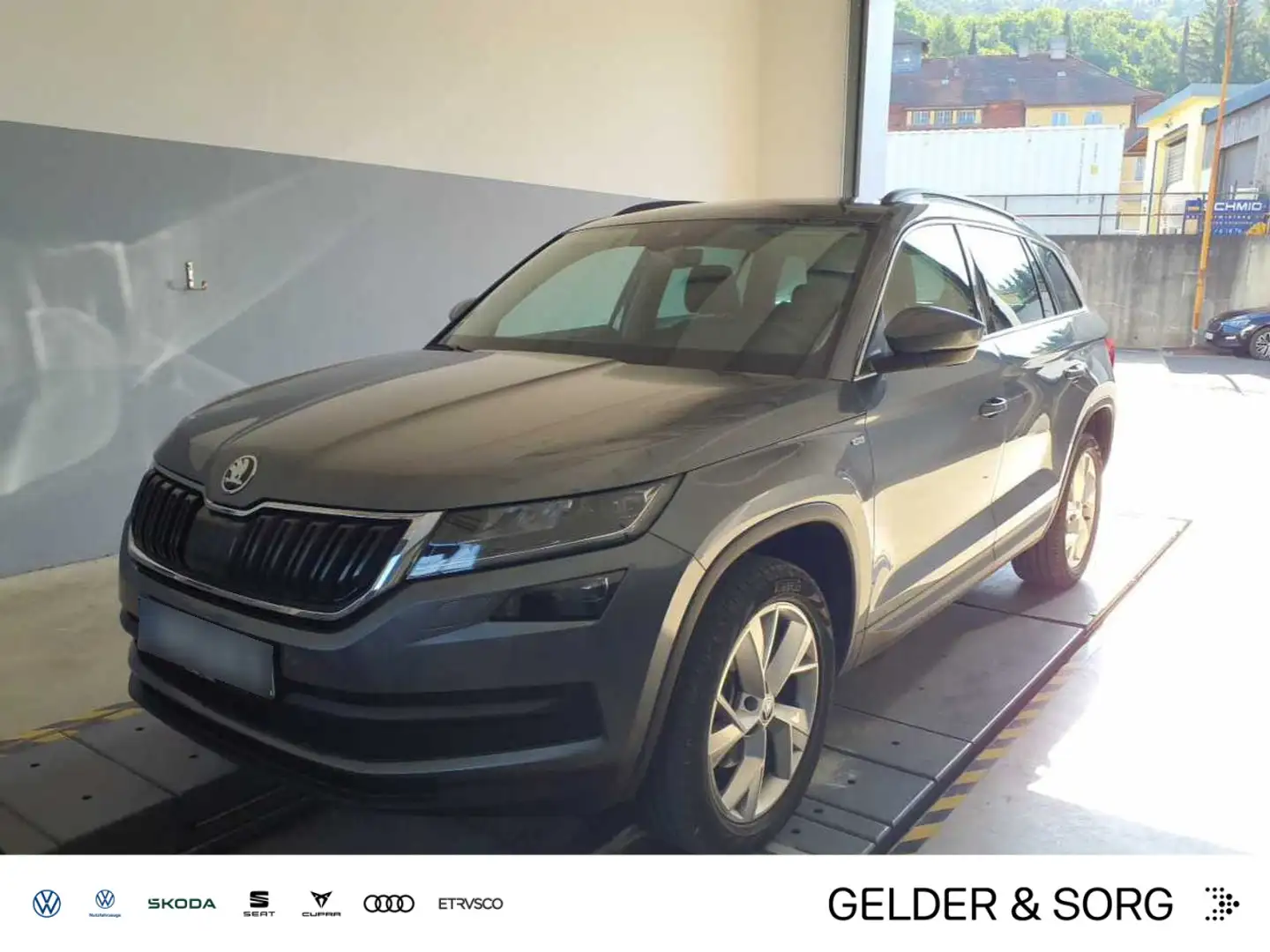 Skoda Kodiaq Soleil 2.0 TDI DSG ACC|NAVI|RFK|LED|DAB Gris - 1