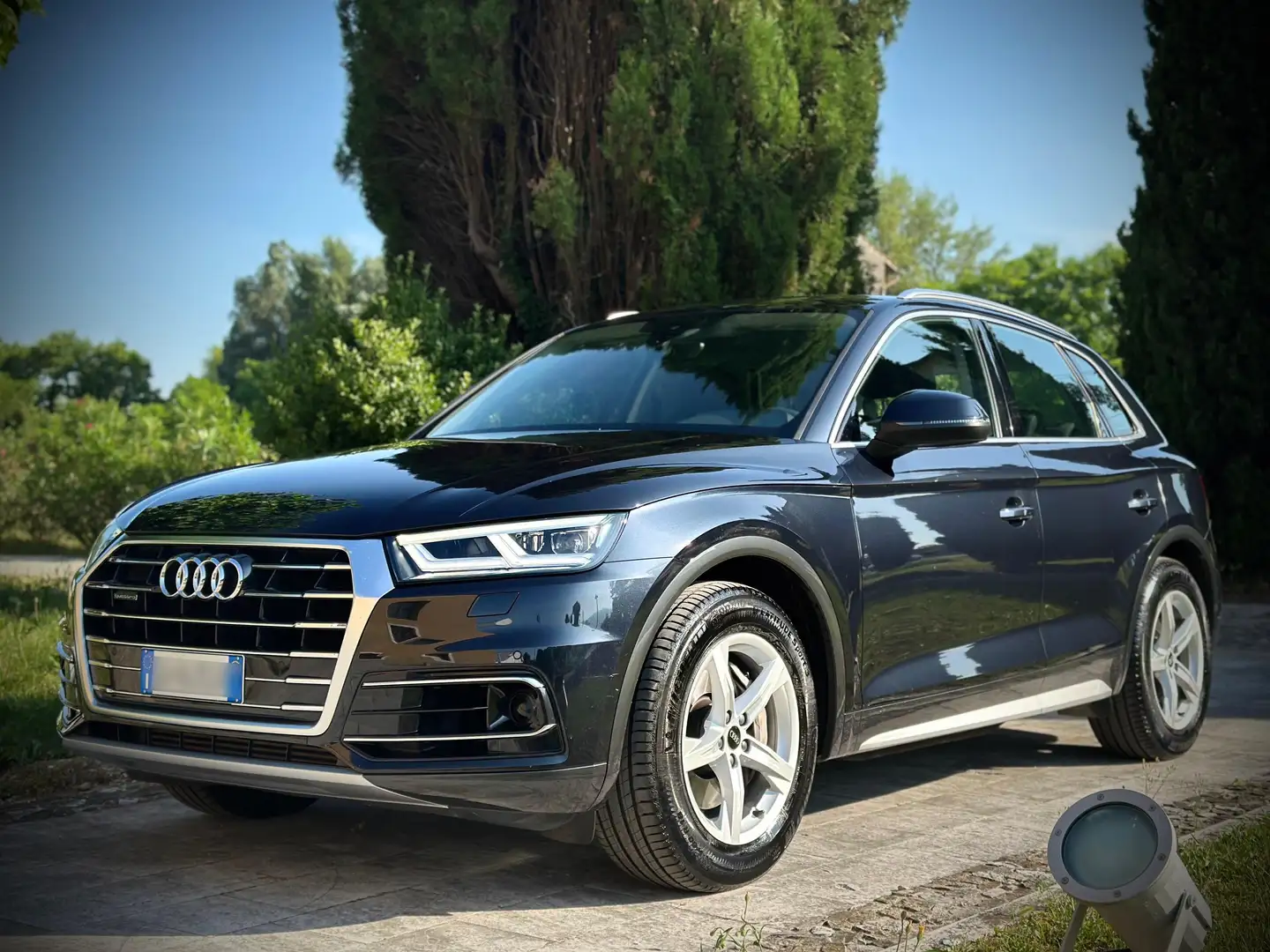 Audi Q5 45tdi quattro 231cv tiptronic *MATRIX* UNIPRO* Blu/Azzurro - 1